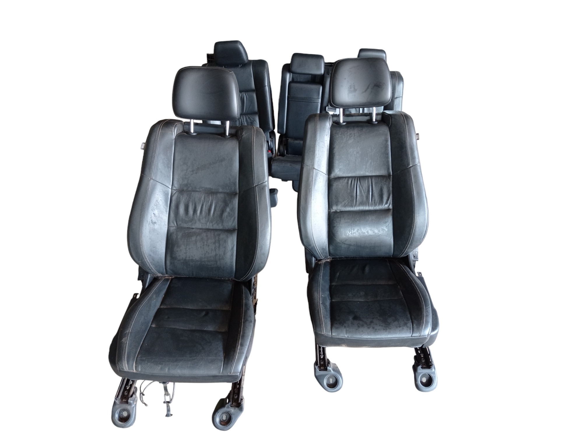 Jogo Banco Couro Jeep Grand Cherokee Ltd 2014 V580 Preto 1