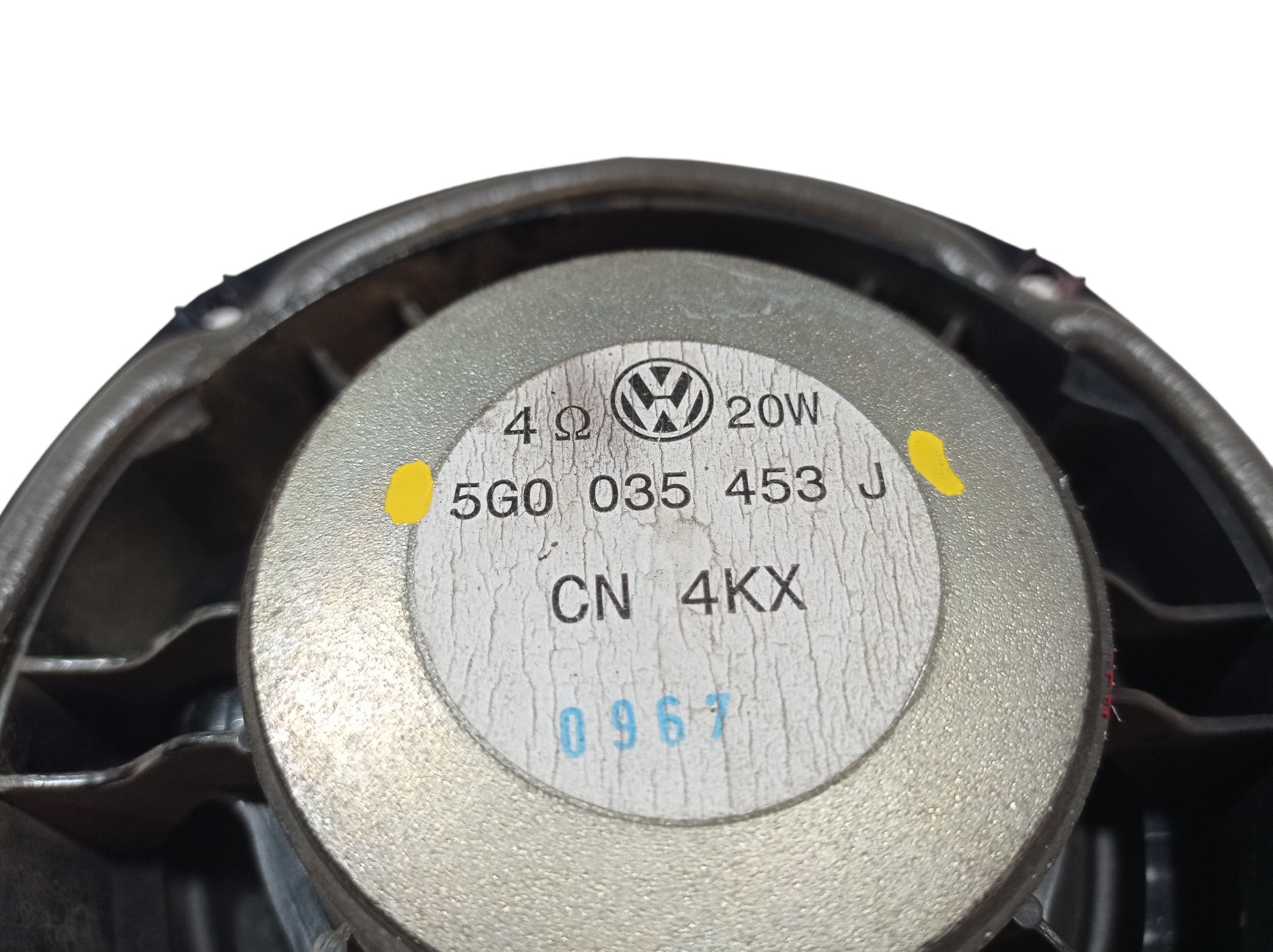 Alto Falante Porta Traseira Direita Vw Golf Tsi 2017 V585 8
