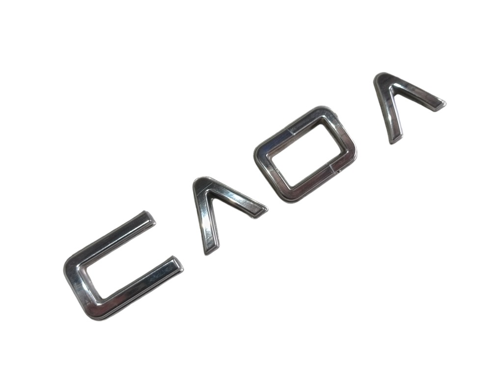Emblema Caoa Chery Tampa Traseira Chery Tiggo 2 2020 V613 5