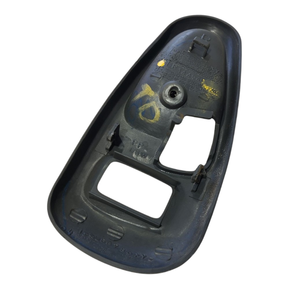 Moldura Maçaneta Int Tras Dir Mitsubish L200 Sport 2006 V647 6