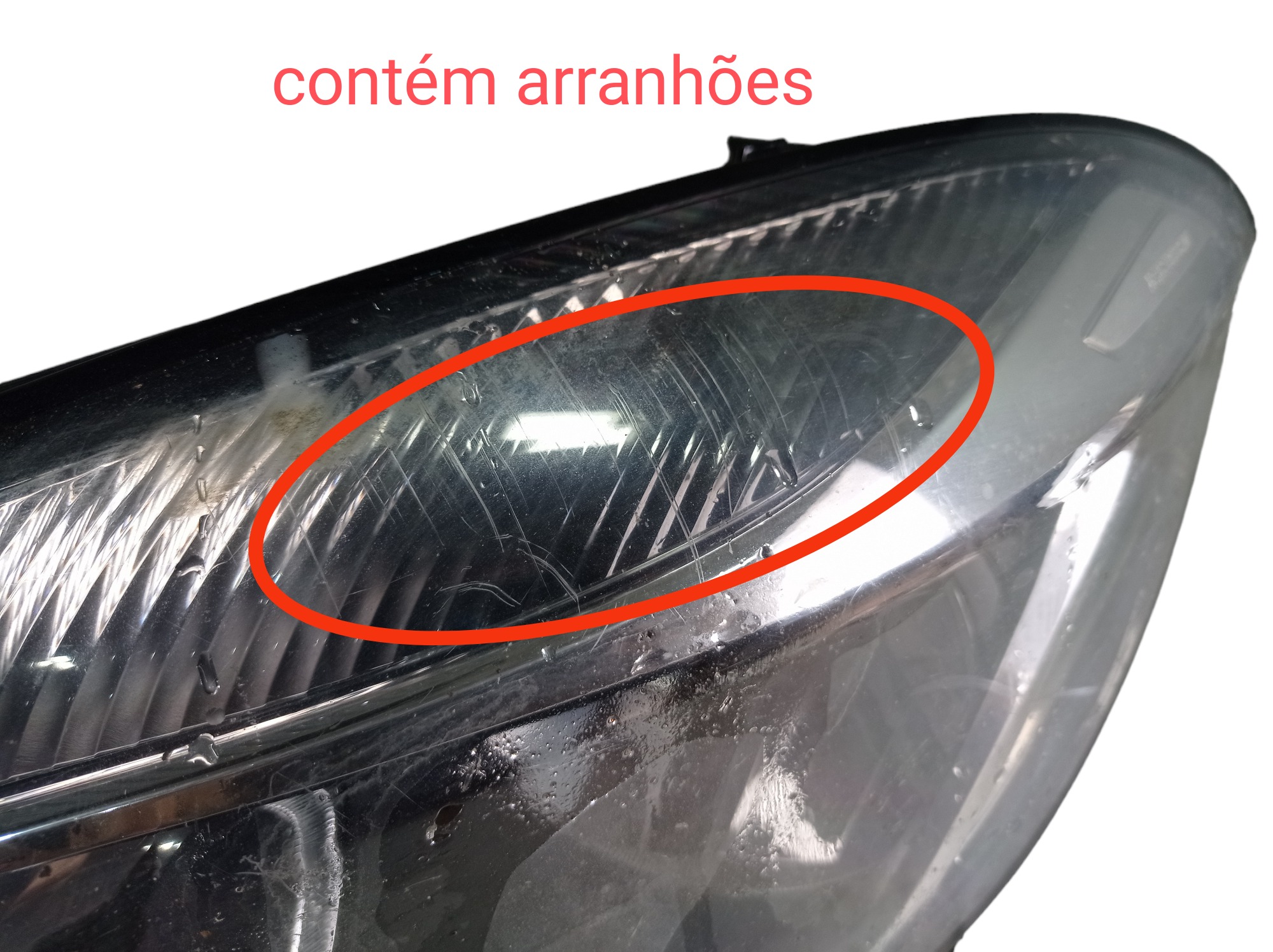 Lente Farol Esquerdo Mercedes Benz Gla 200 1.6 2016 V568 2
