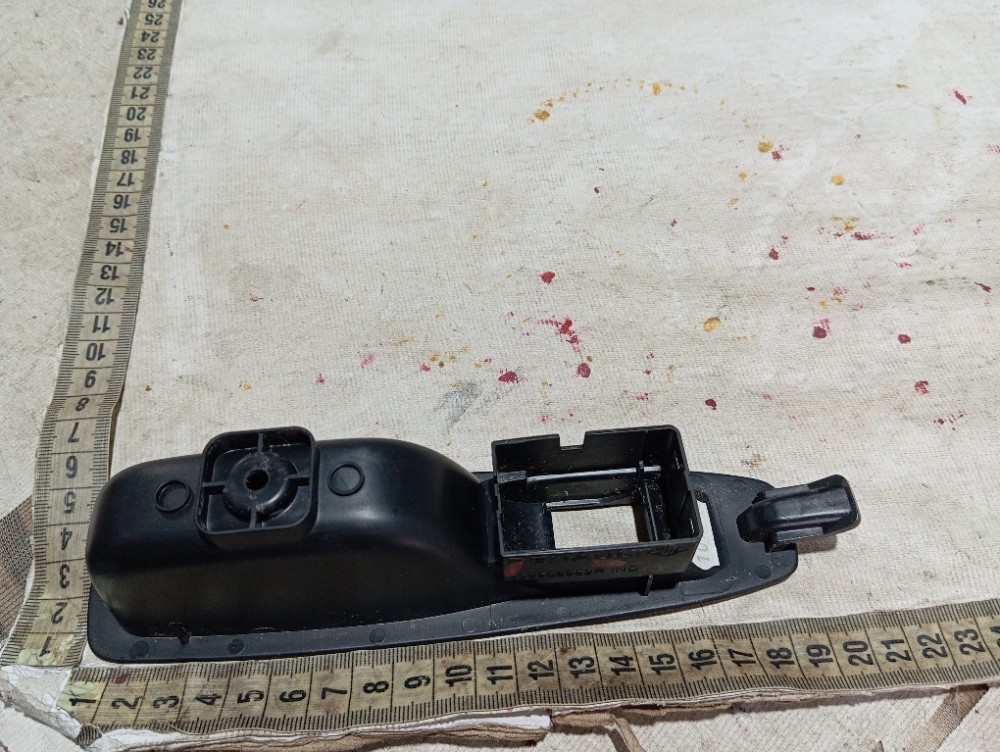 Moldura Botão Vidro Porta Tras Esquerda Zoe Neo 2023 V617 7