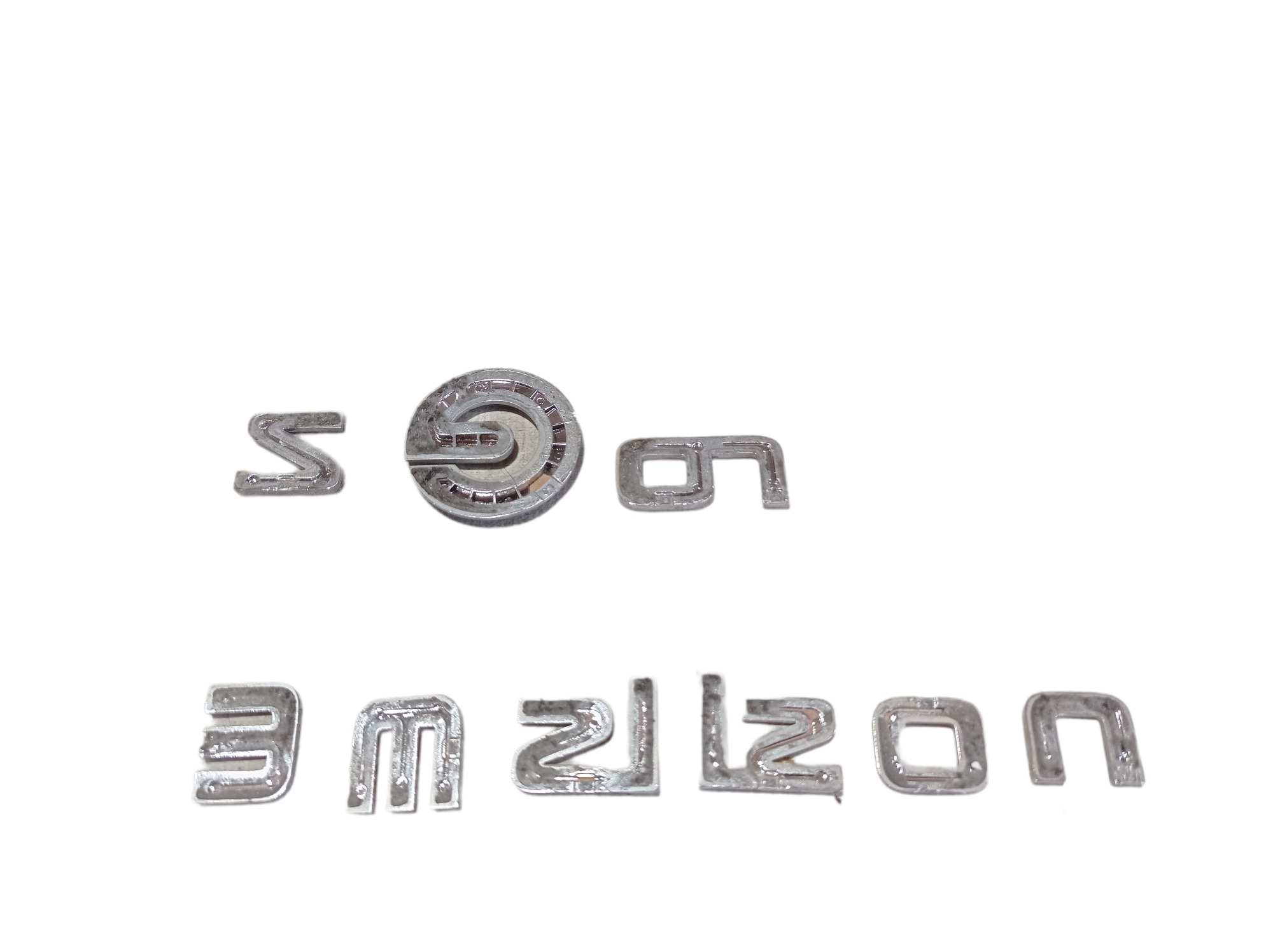 Letreiro Zero Emission Nissan Leaf 2022 V589 8