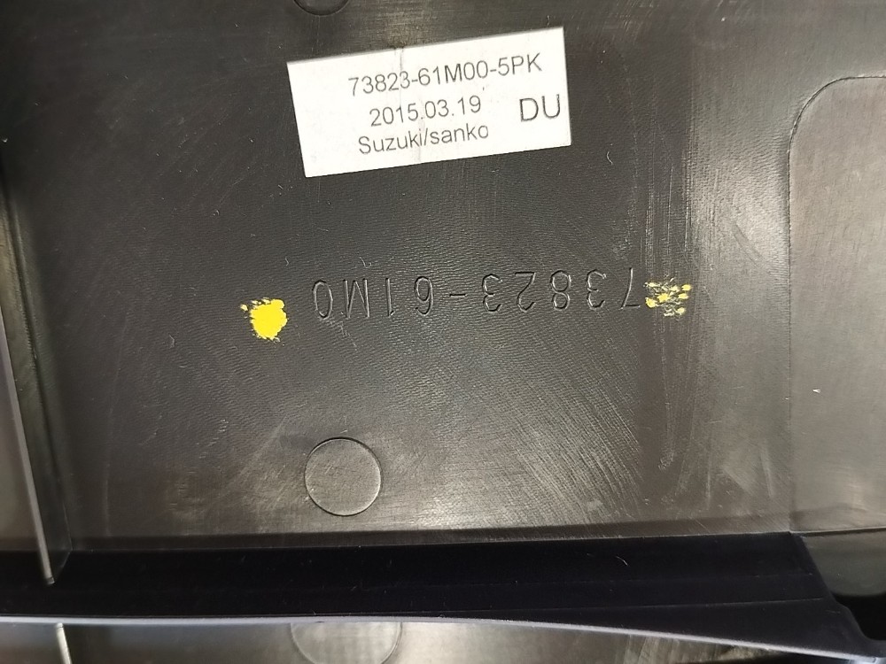 Tampa Superior Painel Console Suzuki Scross 2015 2016 V648 5