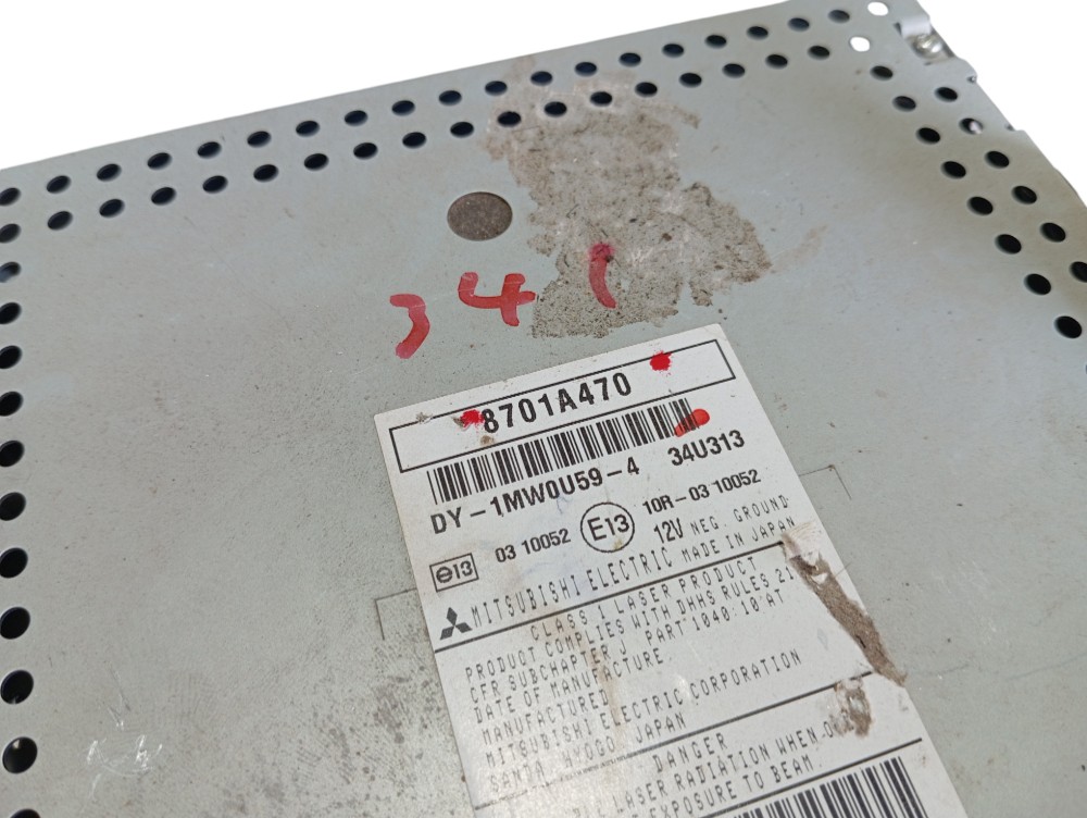 Rádio Cd Mitsubishi Outlander 2007 8701a470 6