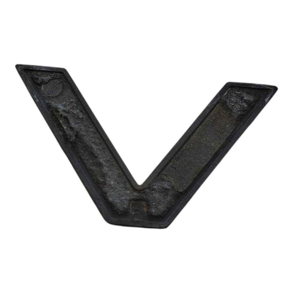 Letra V Emblema Land Rover Evoque 2012 A 2015 V633 3