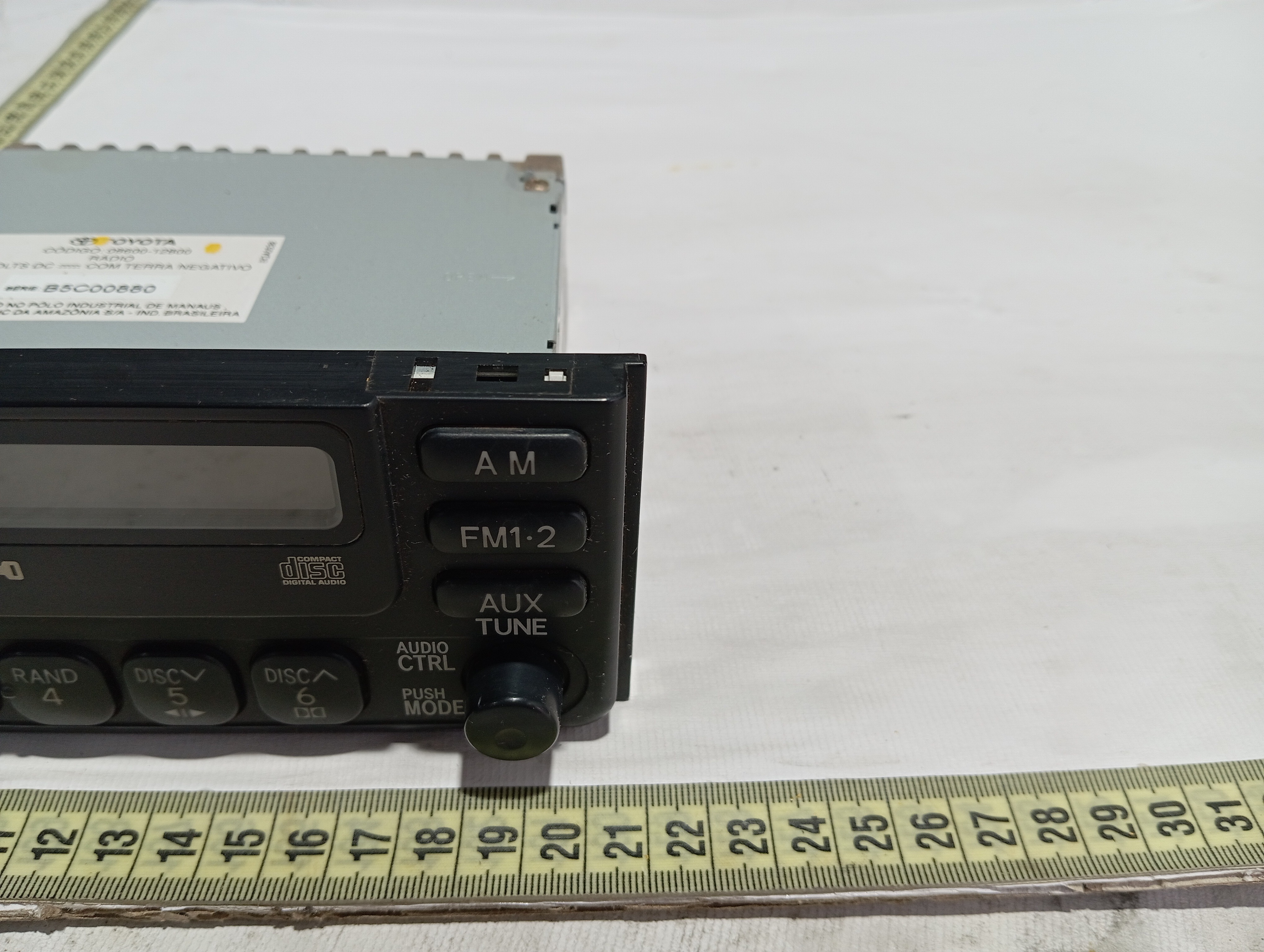 Radio Toyota Land Cruiser Prado 08600-12800 2004 7