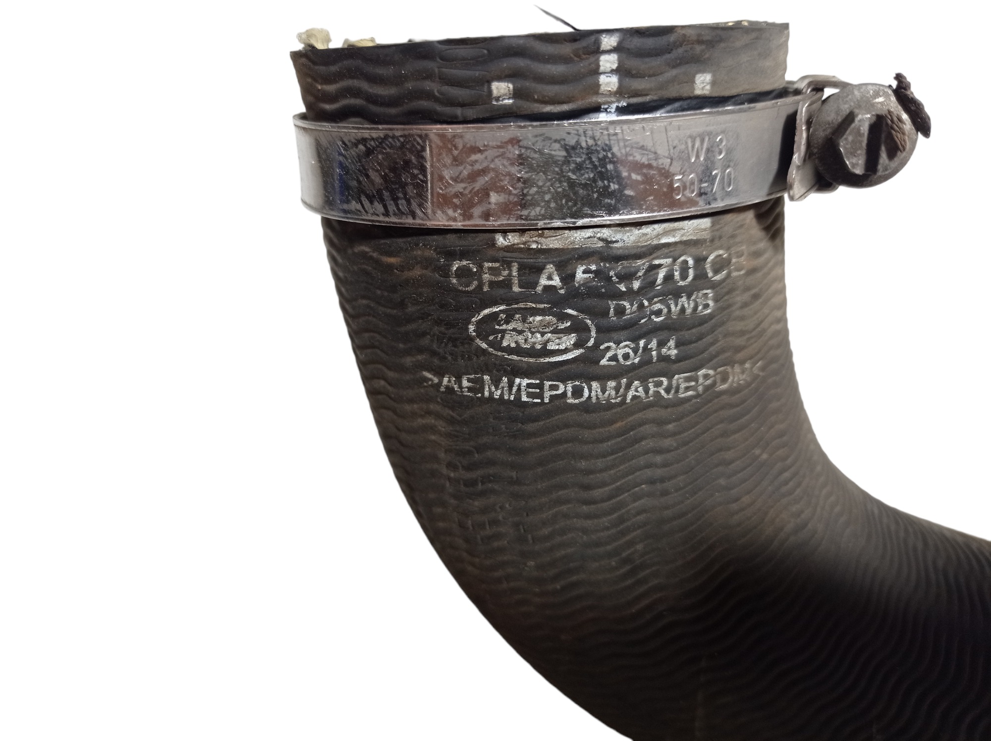 Mangueira Esquerda Intercooler Range Rover Sport 2014 V573 Preto 6