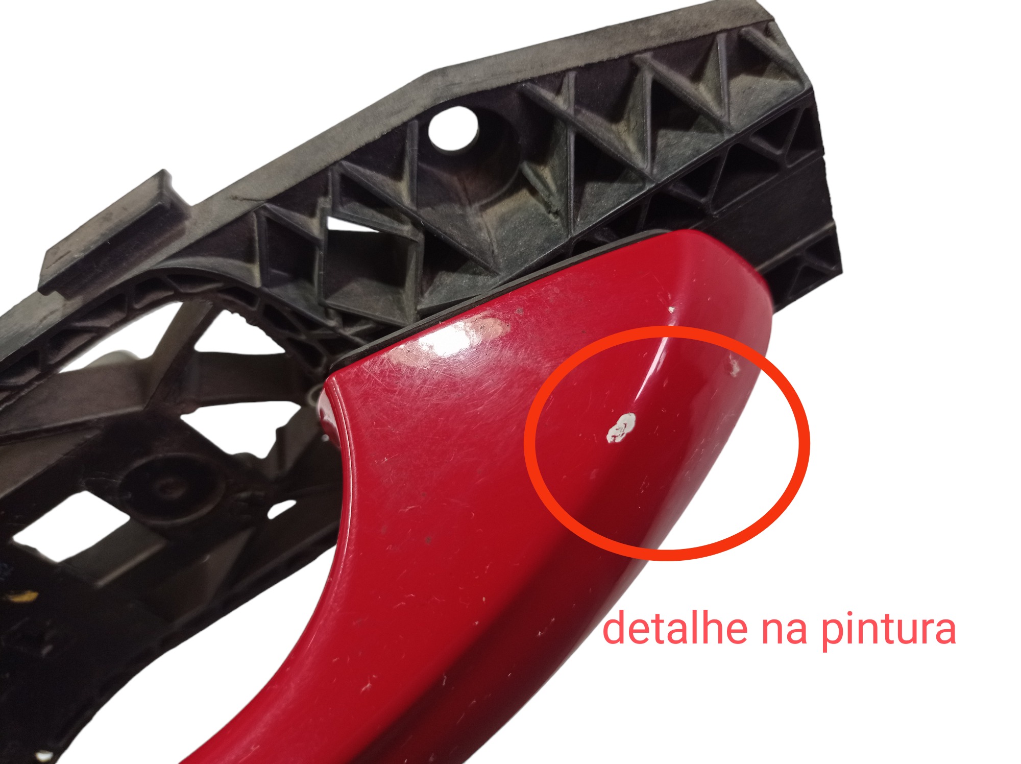 Maçaneta Ext Porta Traseira Direita Golf Comfortline 17 V585 Vermelho Traseira 8