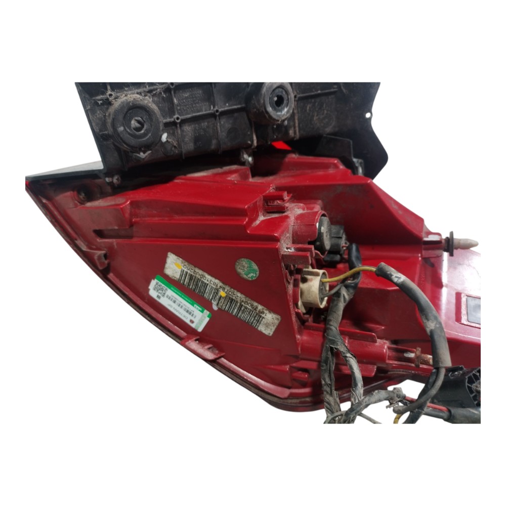 Lanterna Esquerda Jac T50 2017 2021 V662 Esquerdo/motorista Vermelha 4