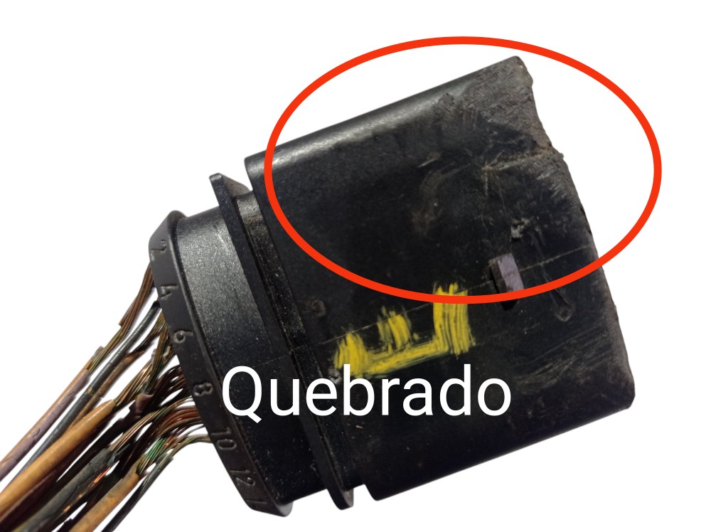Chicote Farol Esquerdo Porsche Cayenne 2003 V371 3