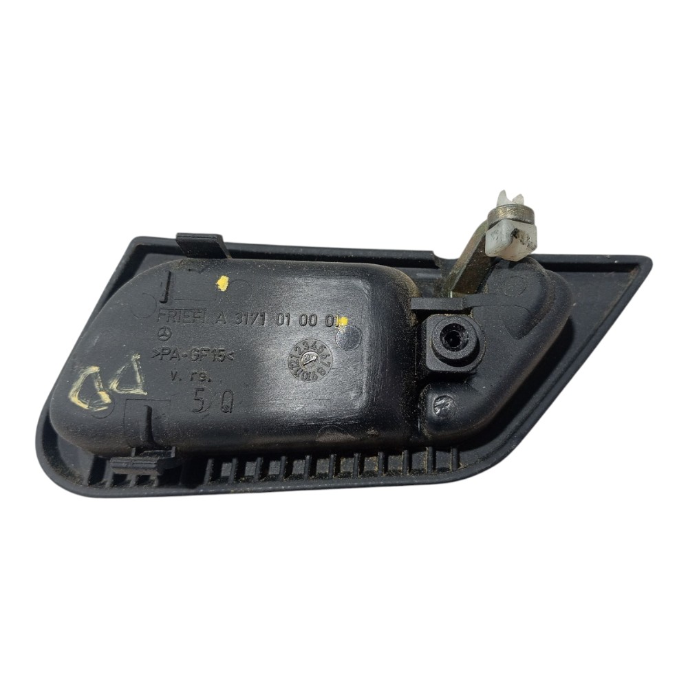 Maçaneta Int Porta Diant Direita Mercedes C180 2002 007 V661 Preta Dianteira 4