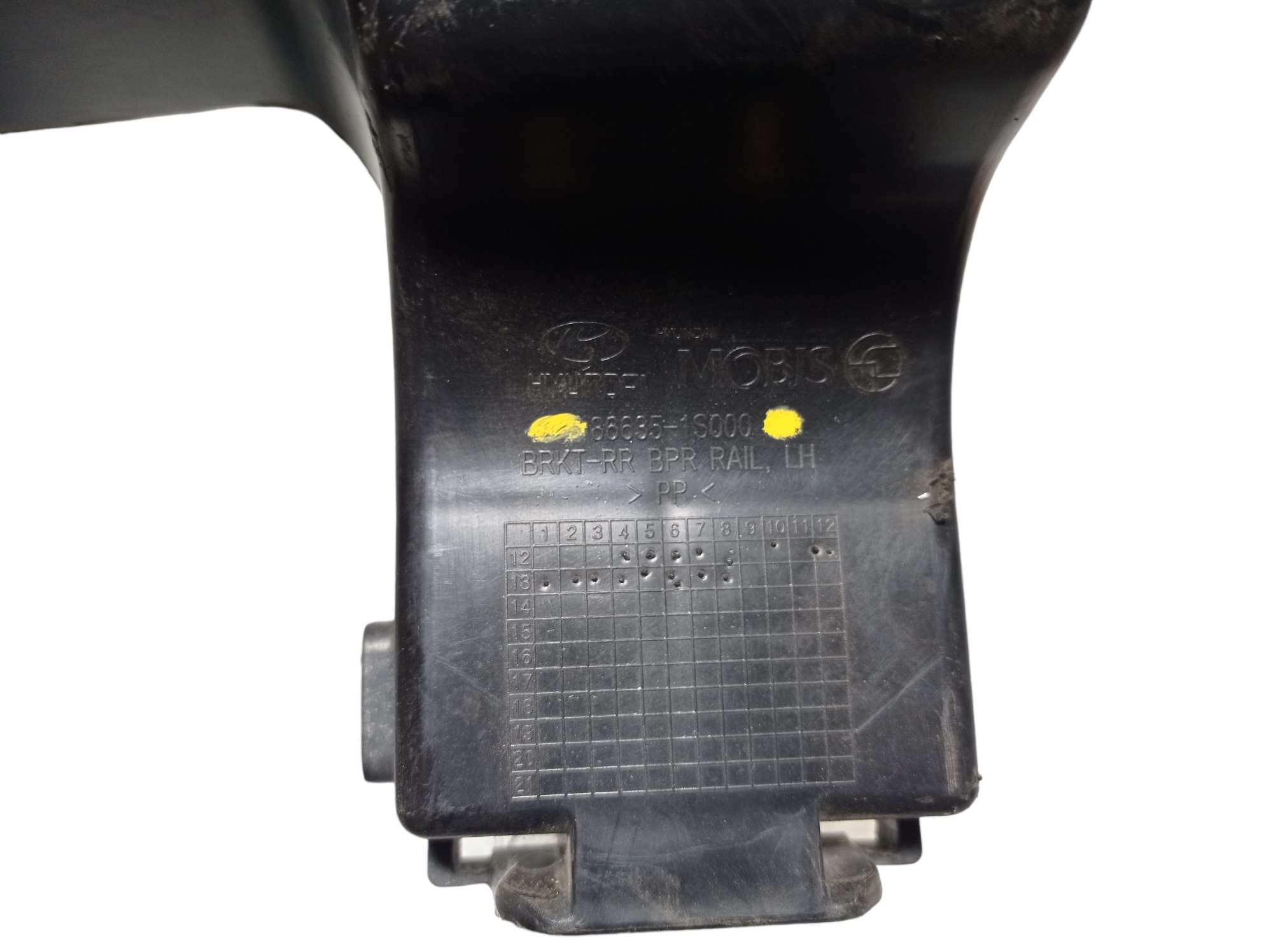 Suporte Parachoque Traseir Esquerdo Hyundai Hb20 Hatch 2016 8