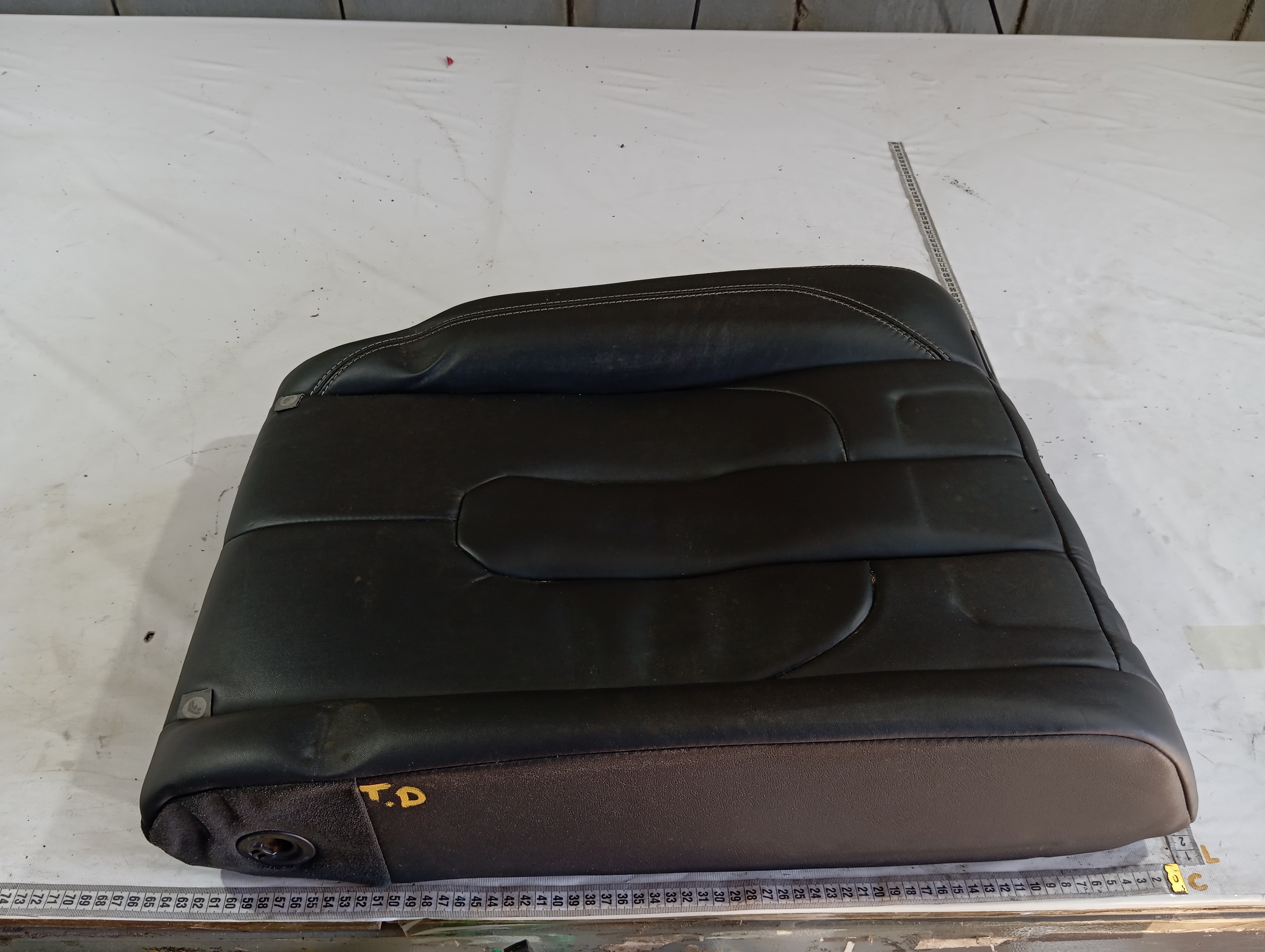 Encosto Banco Traseiro Direito Range Rover Evoque 2015 V600 Preto 9