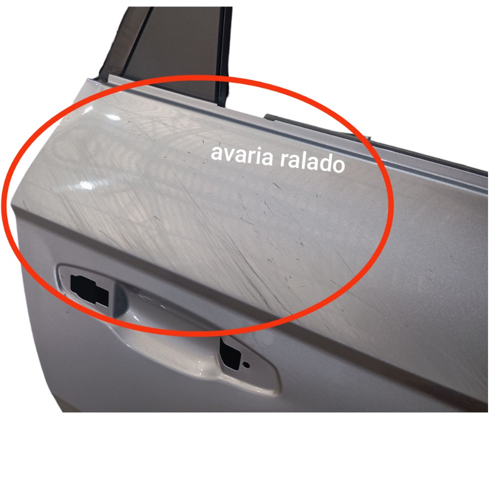 Porta Traseira Direita Vw Taos Highline 2022 2024 V655 Traseira Cinza