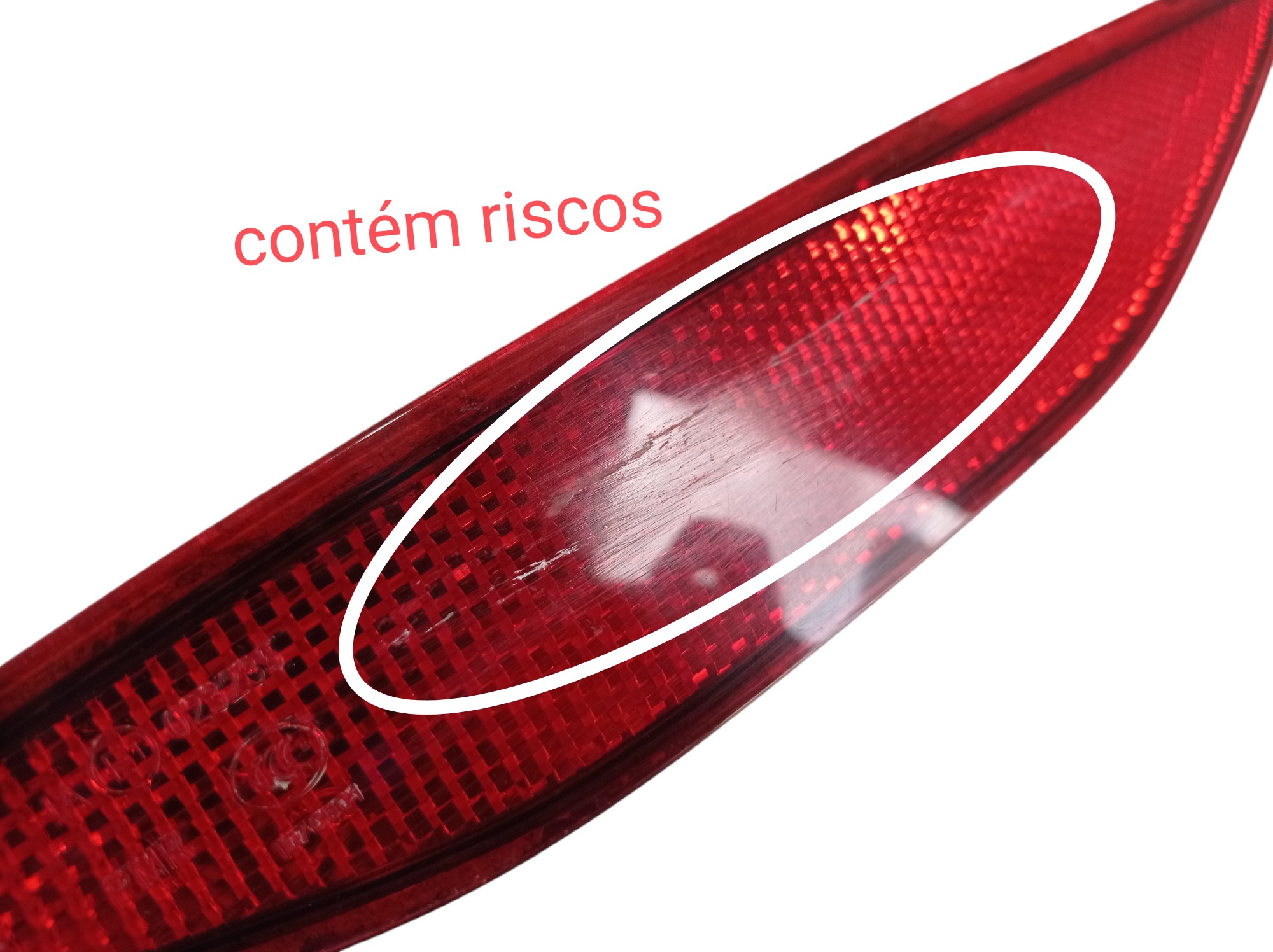 Refletor Esquerdo Parachoque Traseiro Vw Golf Tsi 2017 V585 7