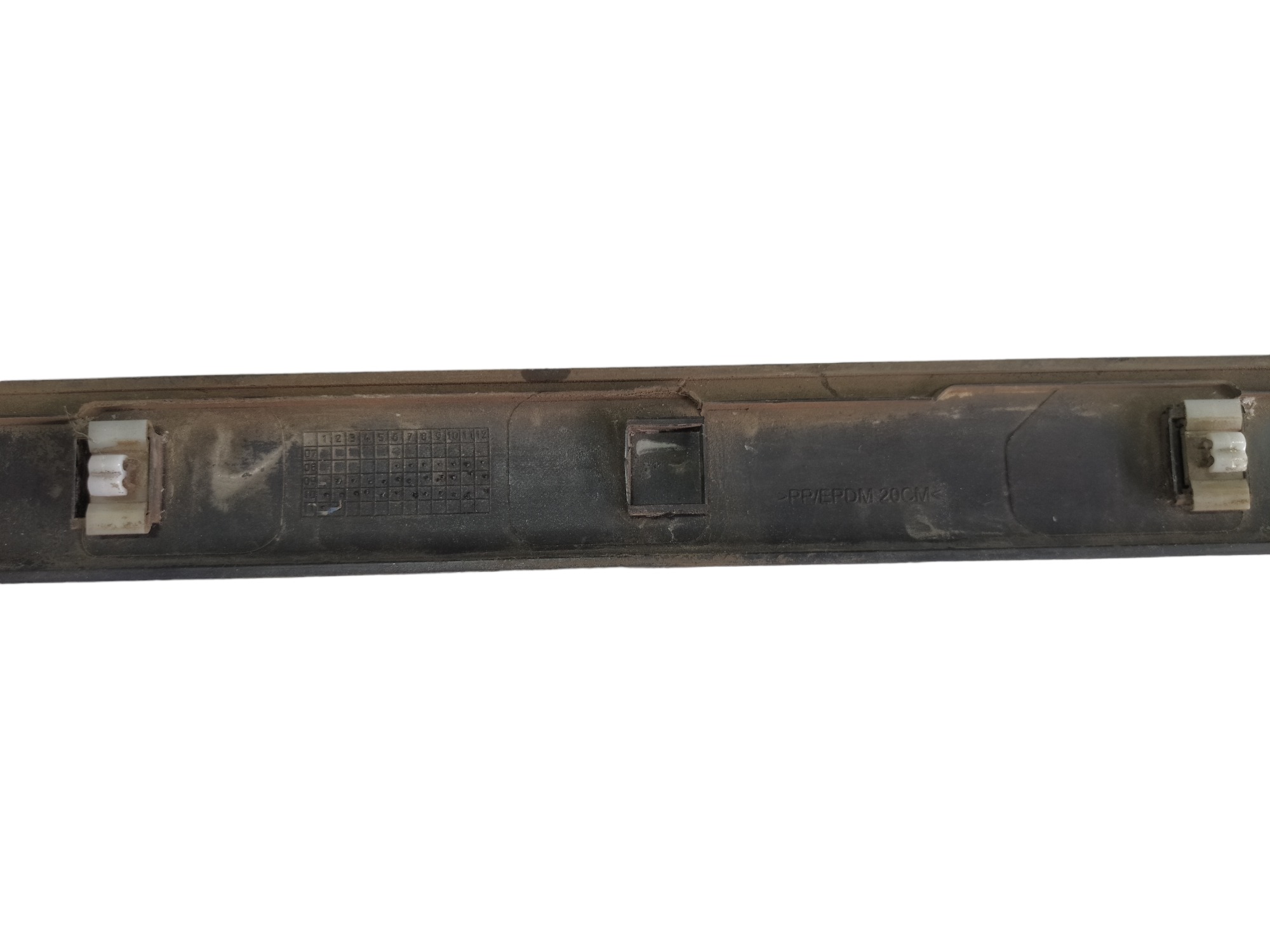 Friso Porta Traseira Esquerda Mitsubishi L200 2004 V588 Preto 5