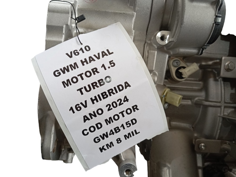 Caixa Marcha Gwm Haval H6 Hev 1.5 16v 2024 V610 6