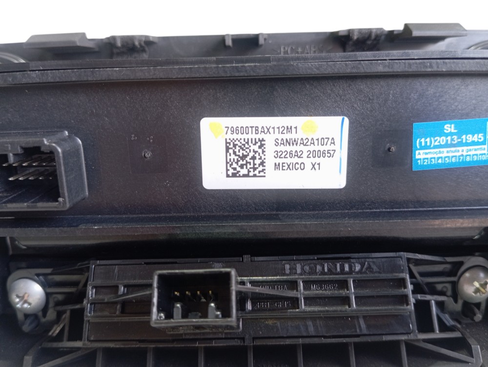Comando Ar Condicionado Honda Civic G10 2017 V328 6