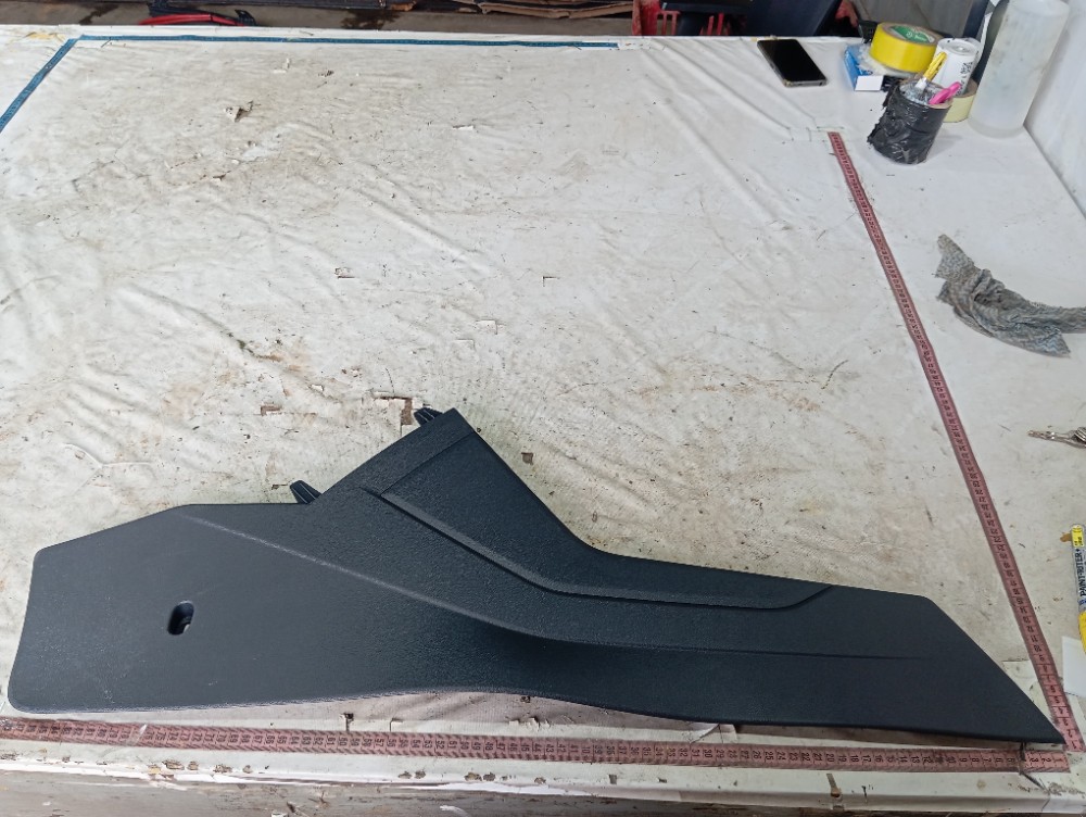 Acabamento Esquerdo Console Vw Taos Highline 2022 2024 V655 7