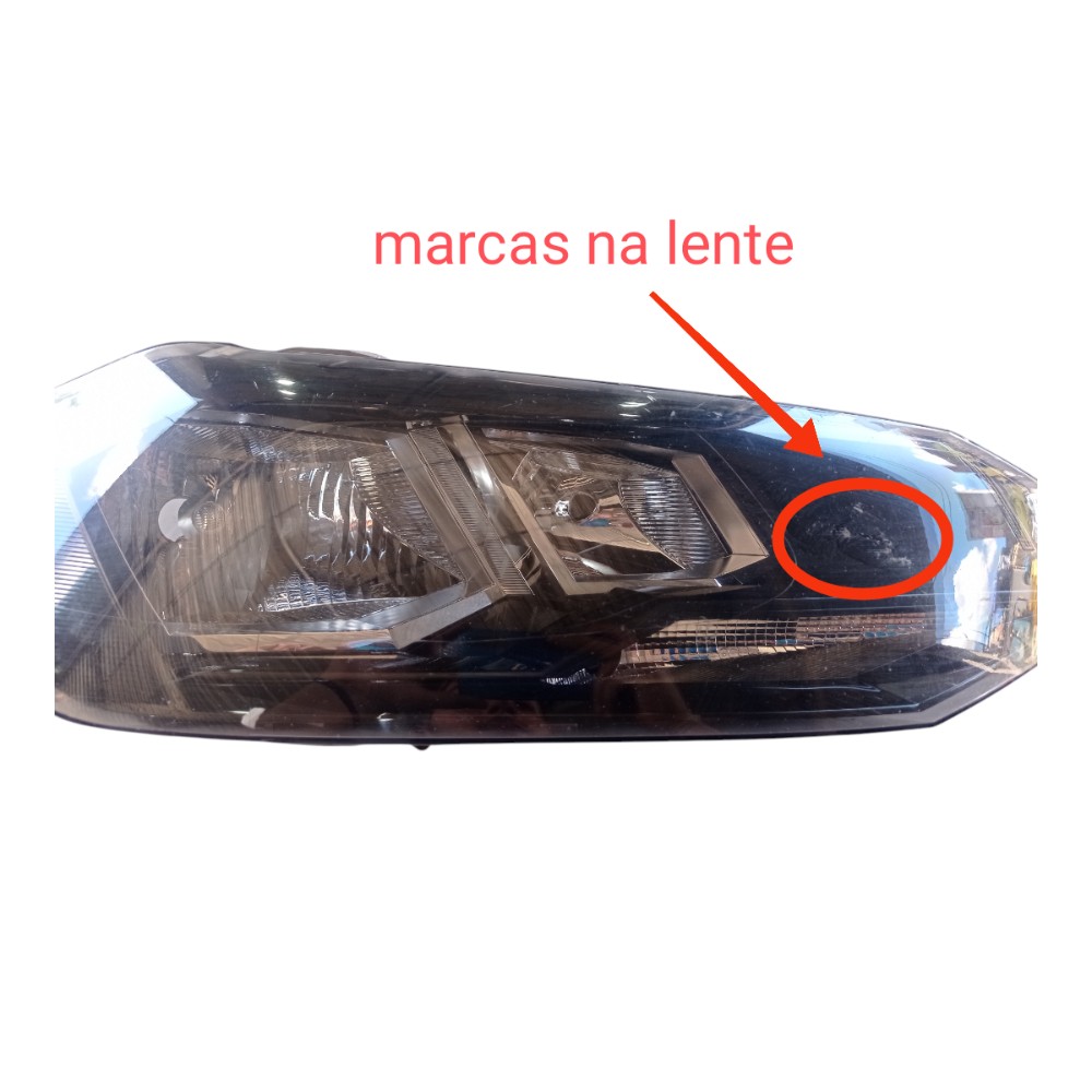 Lente Farol Direito Vw Polo 2018 V329 10