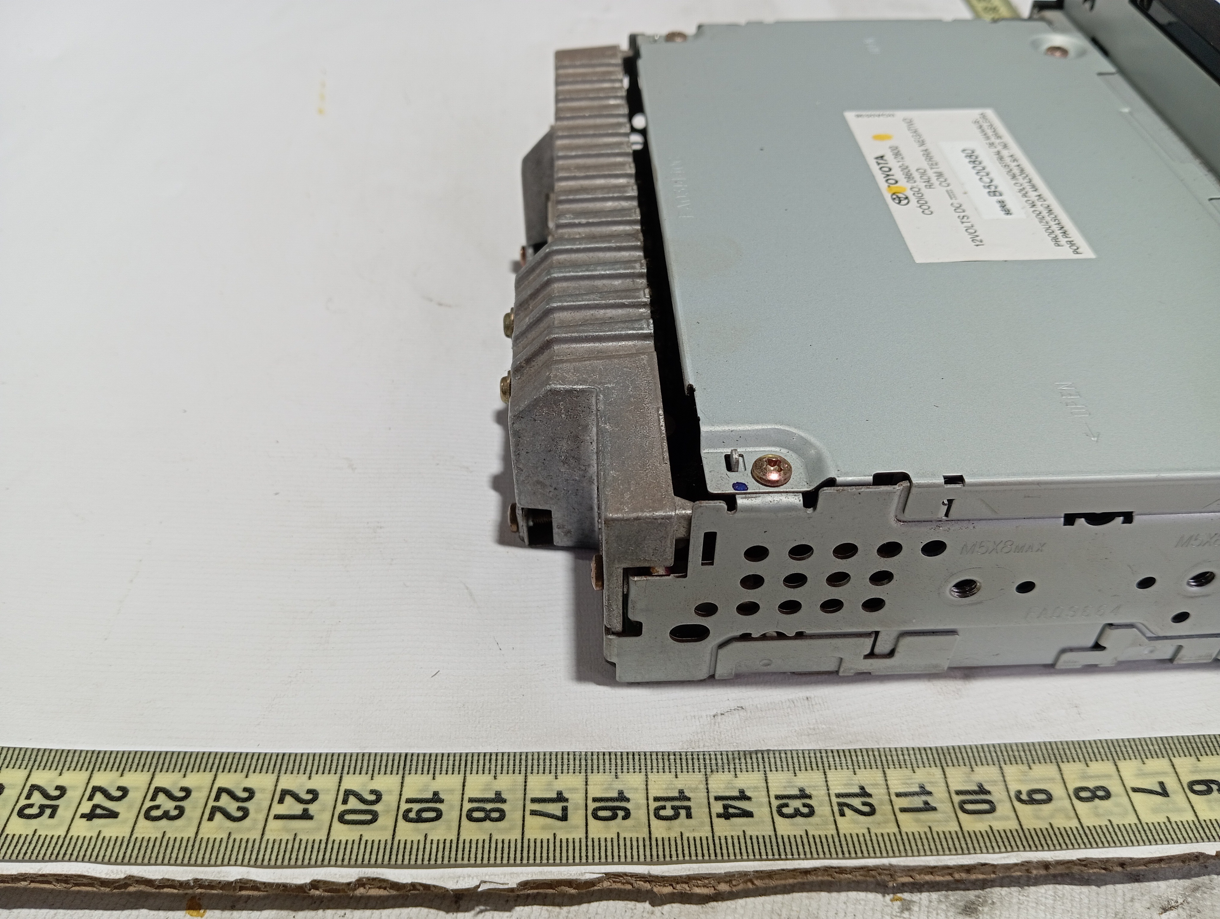 Radio Toyota Land Cruiser Prado 08600-12800 2004 8