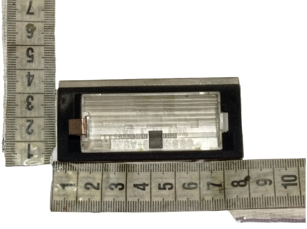 Lente Luz Placa Traseira Range Rover 2004 V284 8