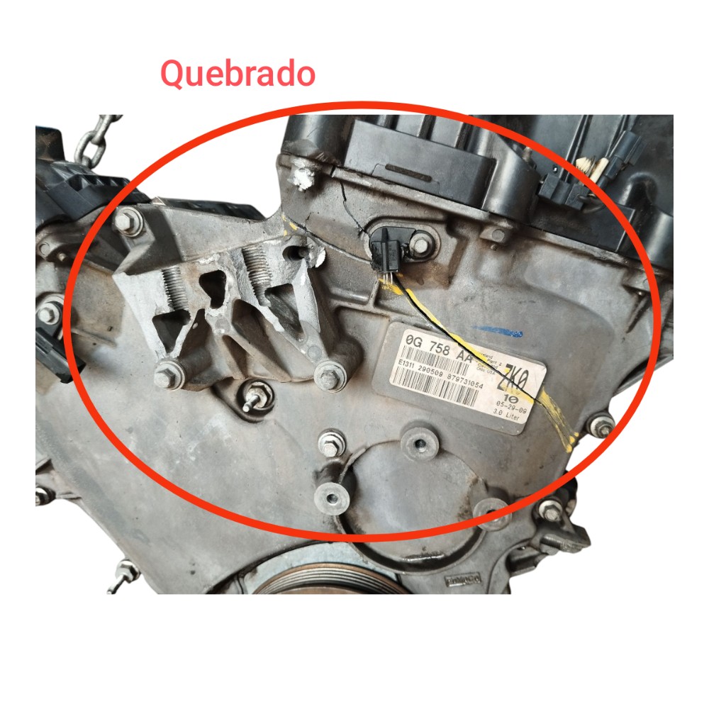 Motor Ford Fusion Awd 3.0 2010 V637 9