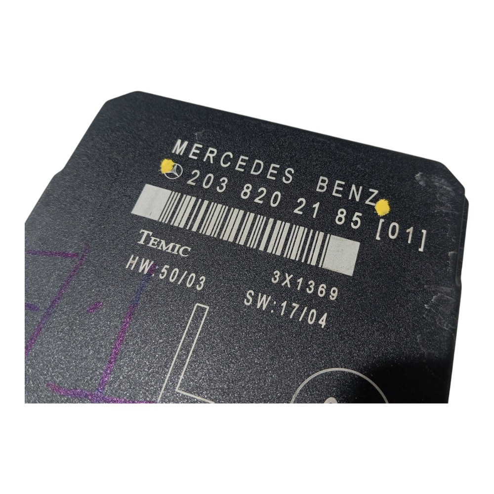 Módulo Porta Traseira Esquerda Mercedes C180 2002 2007 V661 3