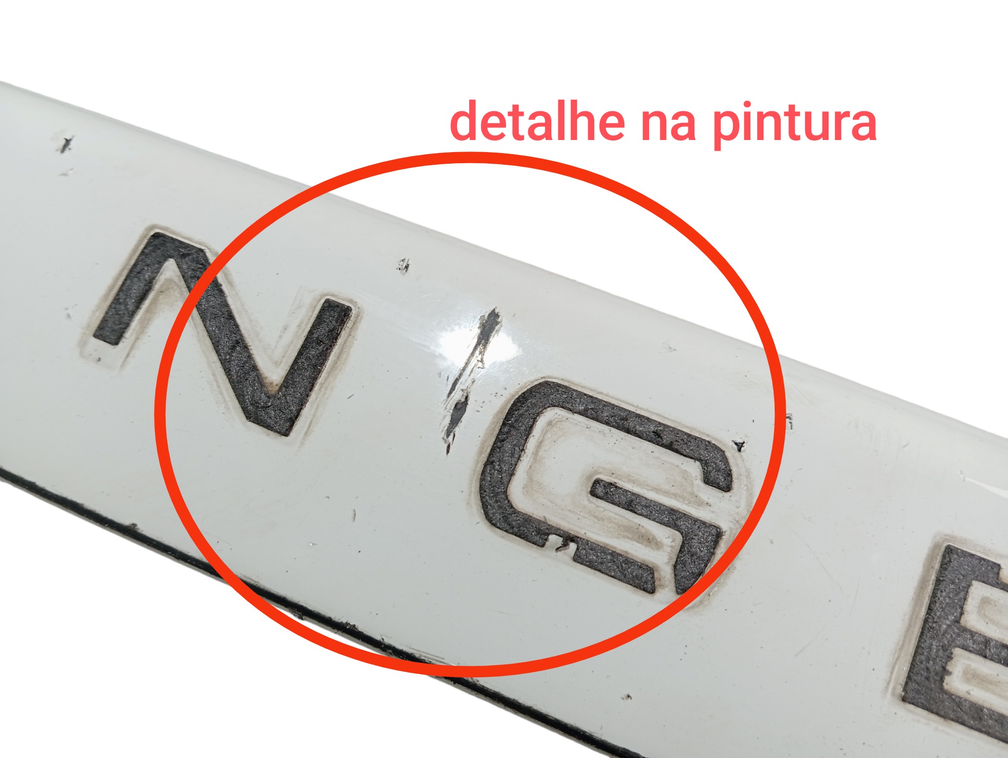 Moldura Tampa Traseira Land Rover Sport 2011 V289 Branco 8