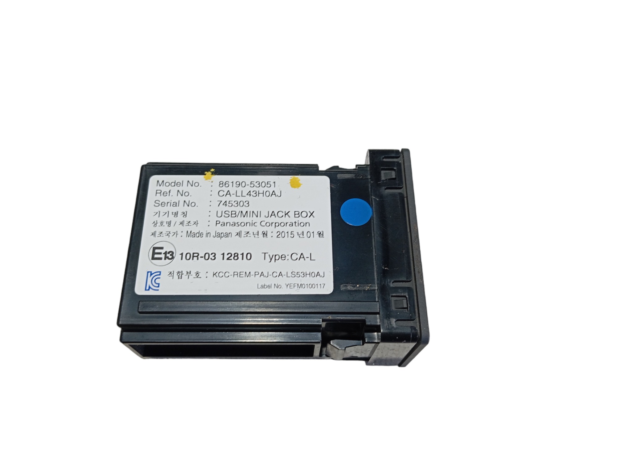 Entrada Usb Console Lexus Ls250 Sport 2015 86190-53051 3