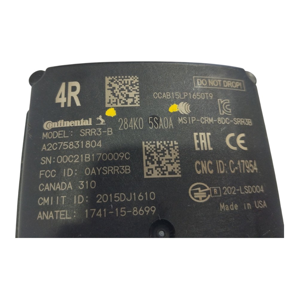 Módulo Radar Traseiro Direito  Nissan Leaf 2023 V632 4