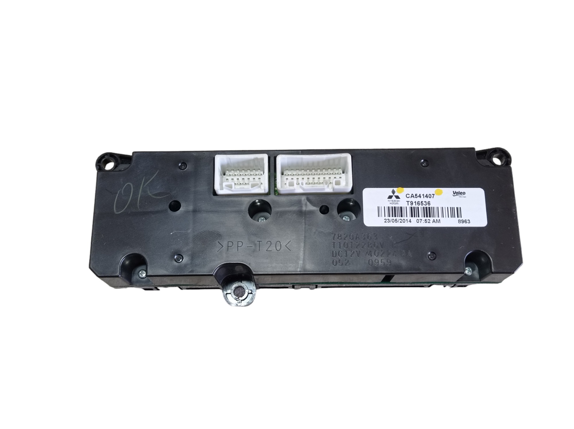 Comando Botao Ar Condicionado Mitsubishi L200 2015 V593 8