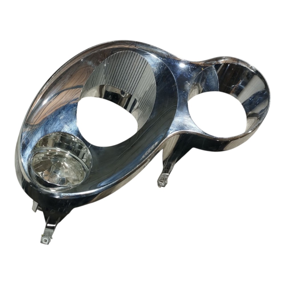 Moldura Farol Esquerdo Mercedes C180 2002 2007 V661 Esquerdo/motorista 1