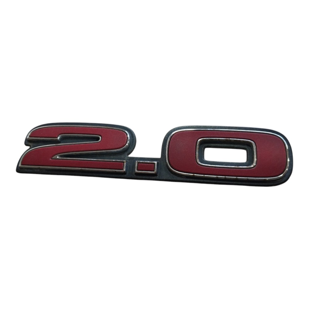 Emblema 2.0 Tampa Traseira Honda Civic 2010 A 2015 V658 8