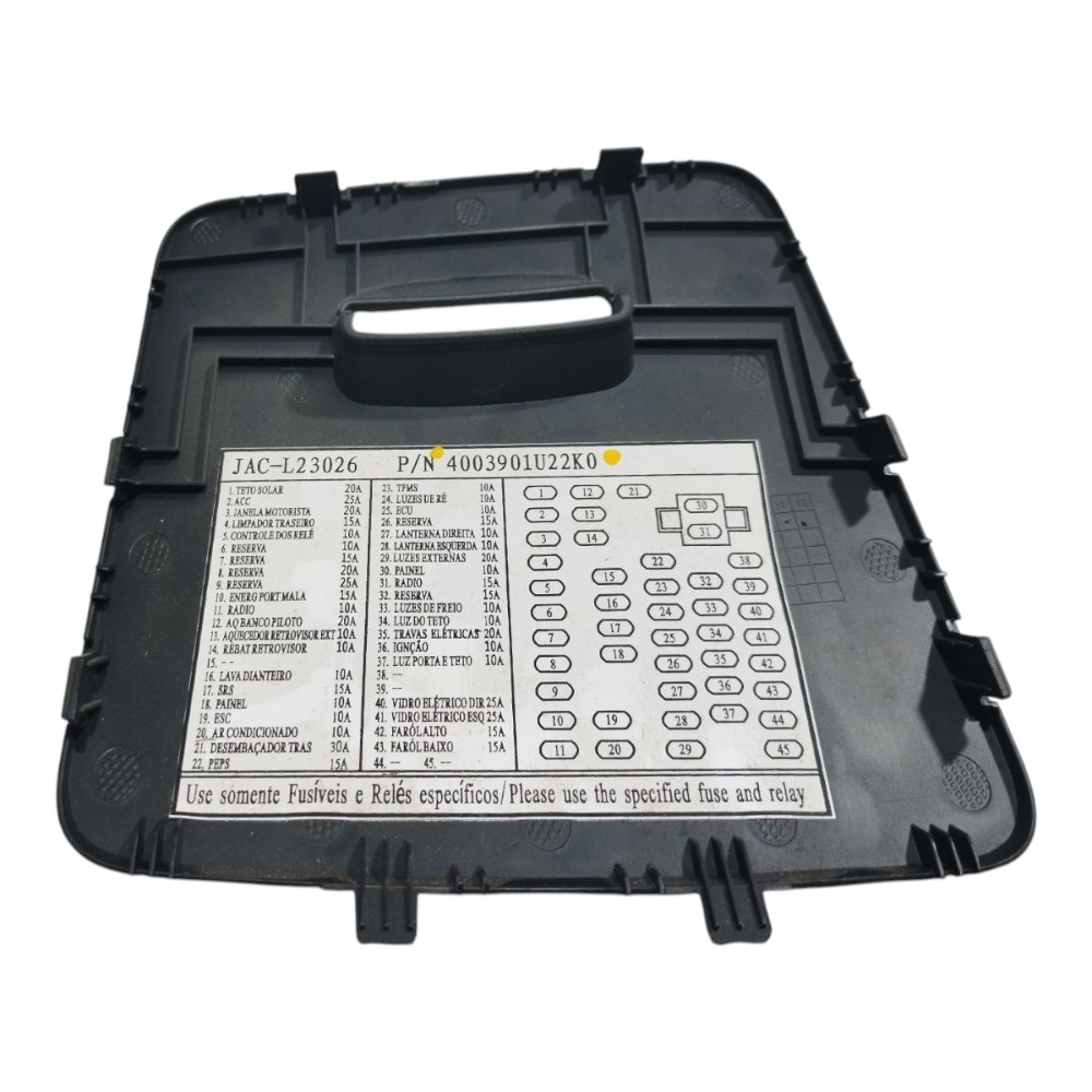 Tampa Caixa Fusível Jac T50 2017 2021 V662 5