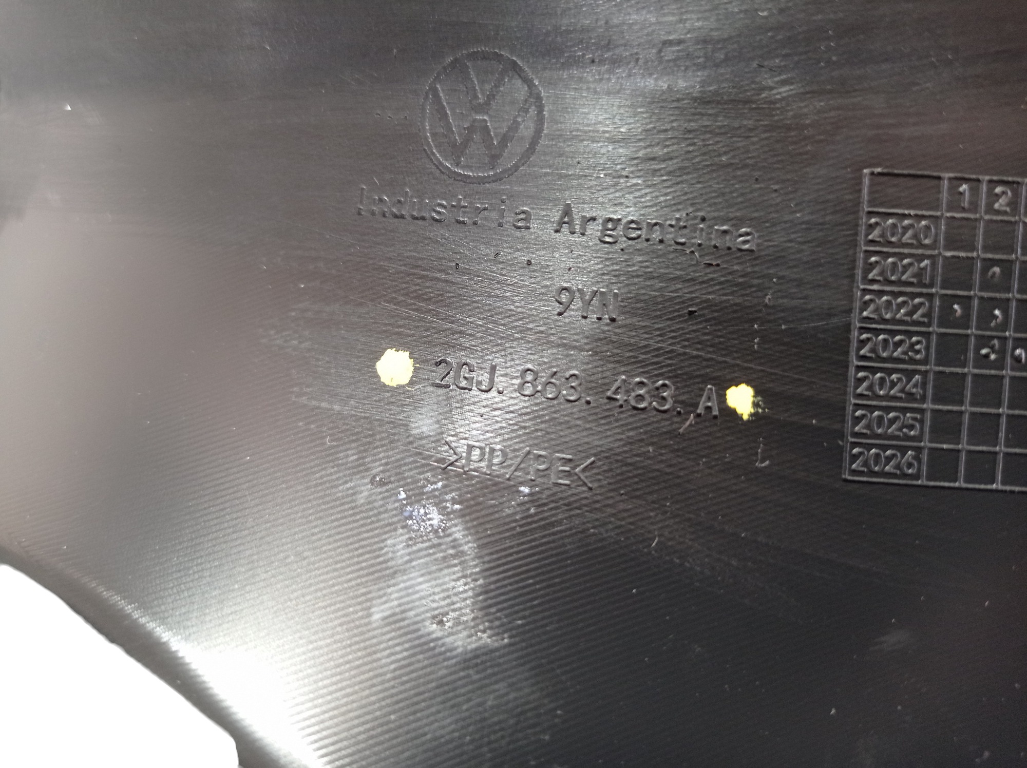 Soleira Dianteira Esquerda Vw Taos Highline 250 22 2024 V601 Preto 7