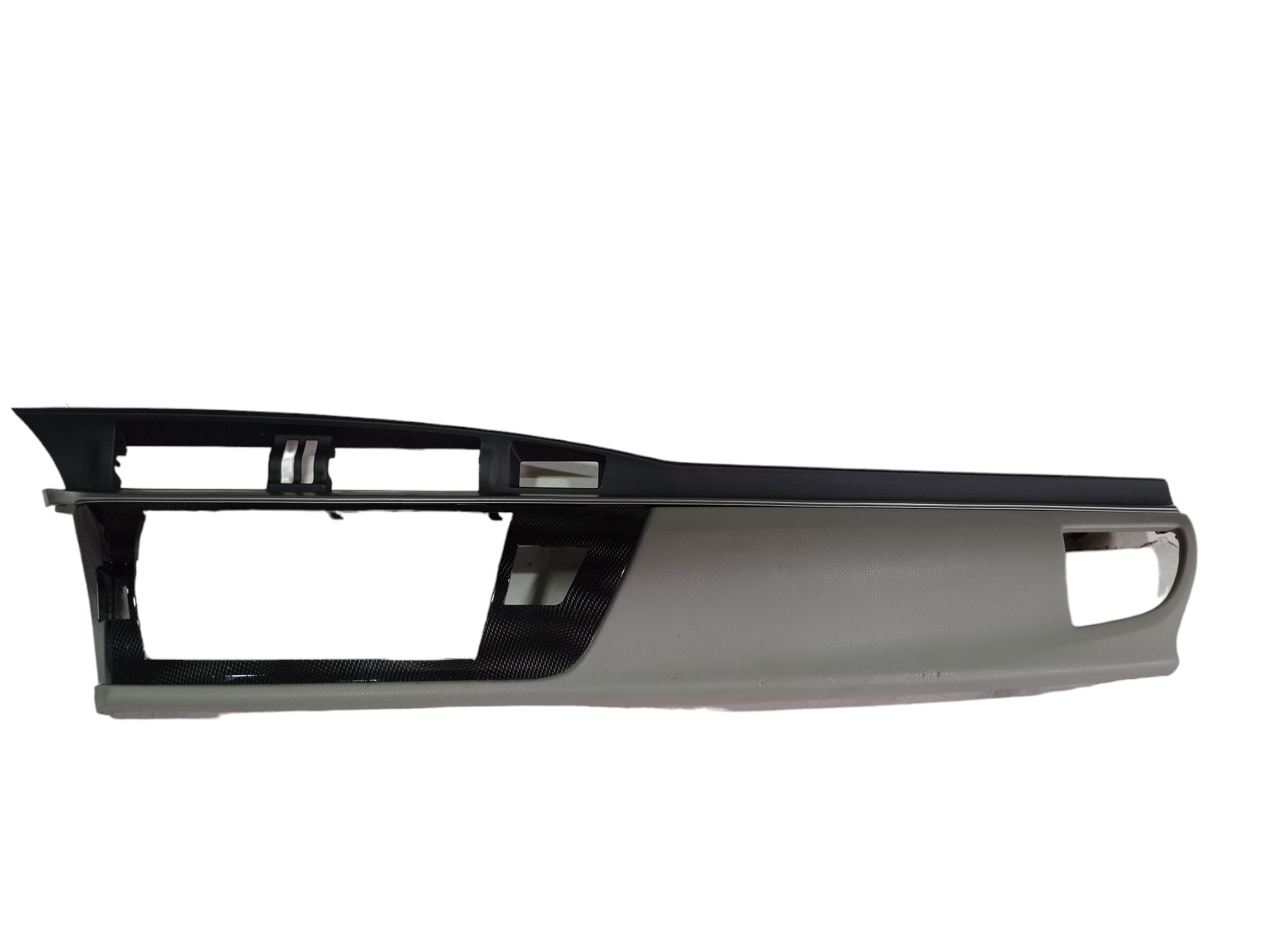 Moldura Acabamento Painel Toyota Corolla 2014 5547002380 Cinza Toyota 1