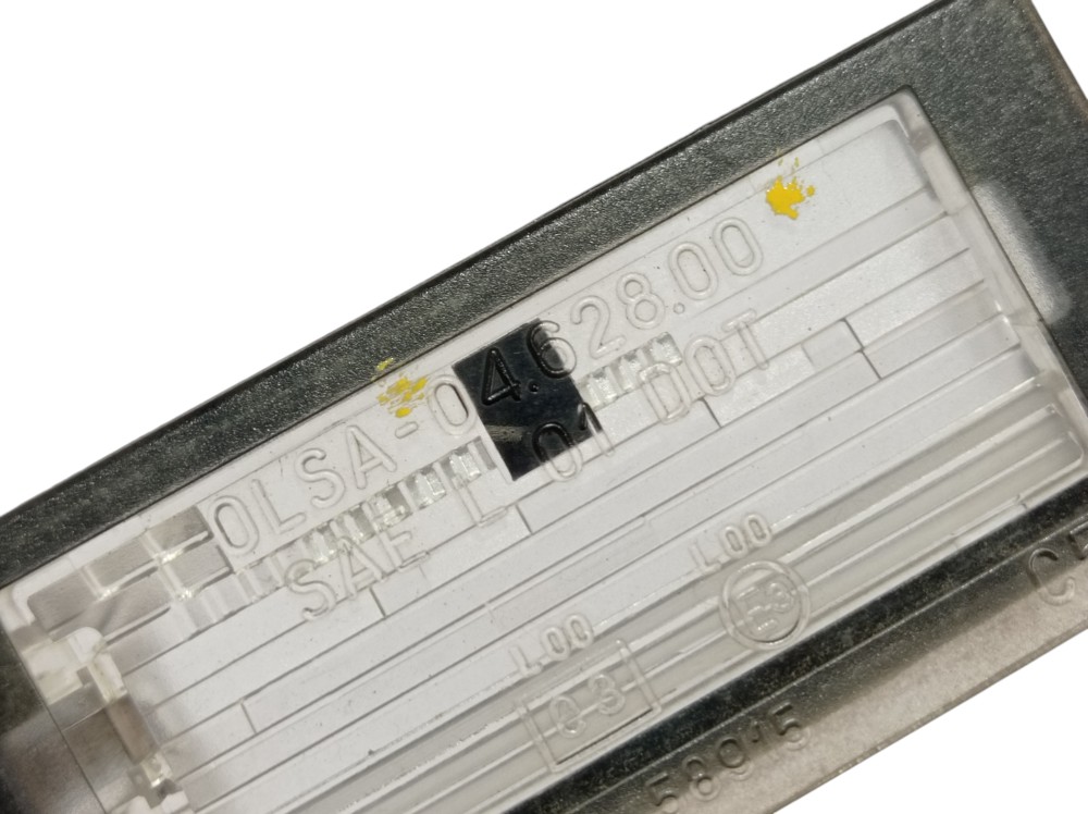 Lente Luz Placa Traseira Range Rover 2004 V284 4