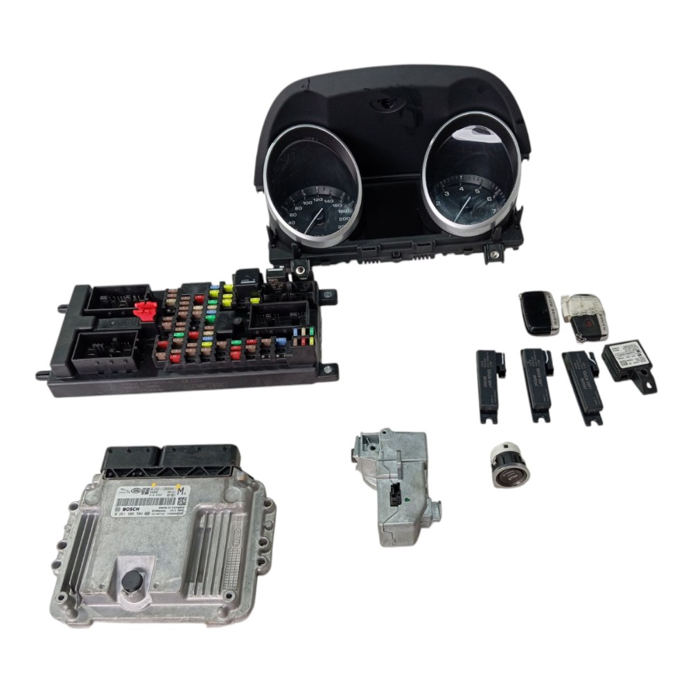 Kit Módulo Injeção Land Rover Evoque 2.0 2012 V633 5