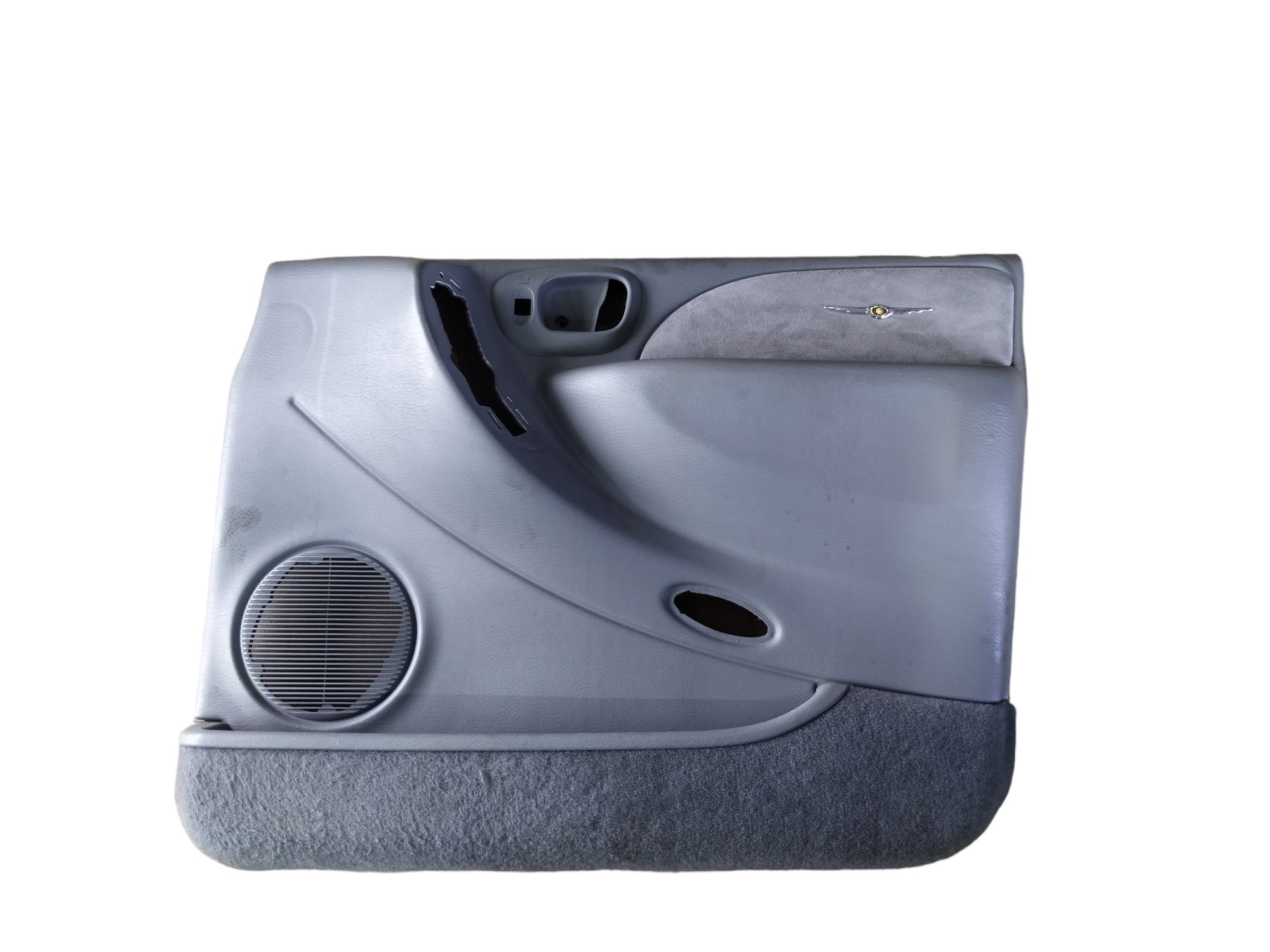 Forro Porta Dianteira Direita Grand Caravan 2005 V586 Cinza Cinza 1