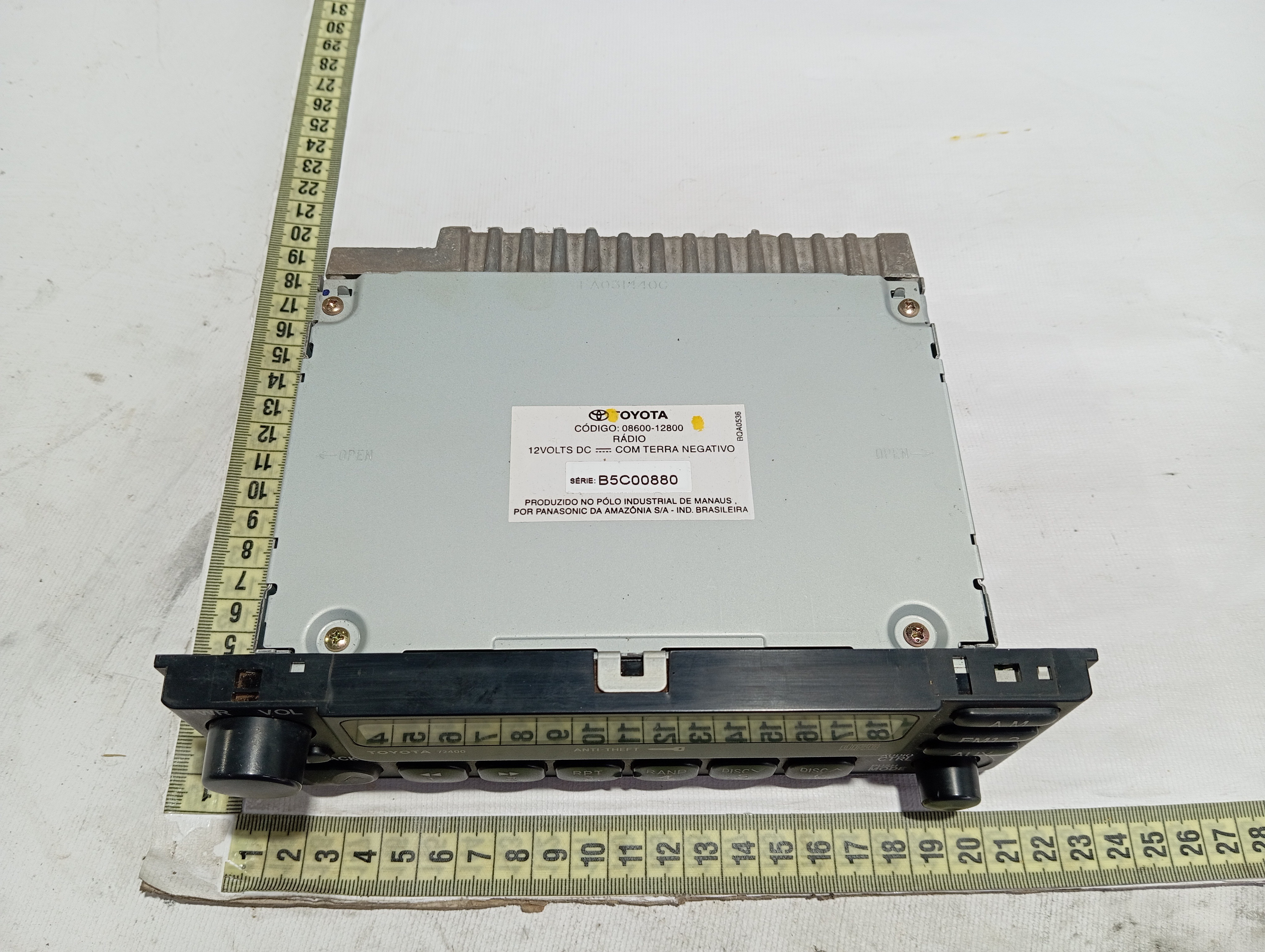 Radio Toyota Land Cruiser Prado 08600-12800 2004 9