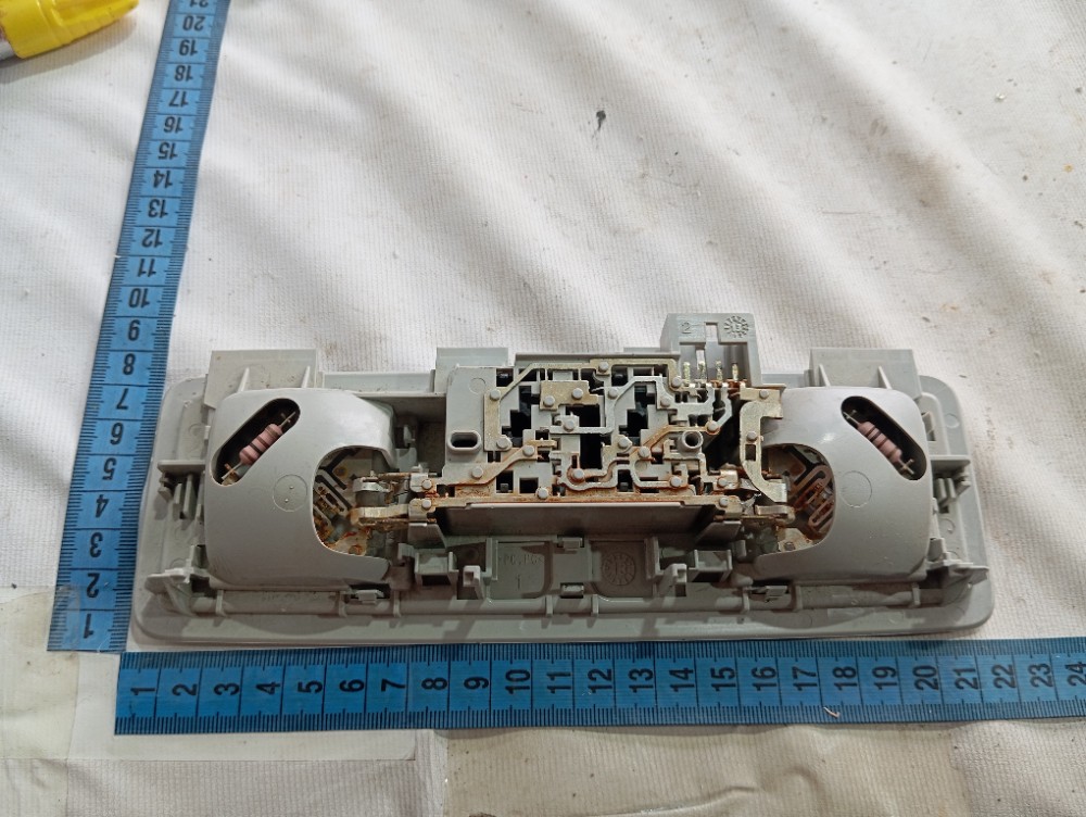 Luz Teto Cortesia Traseiro Vw Golf Highline 2014 V626 9