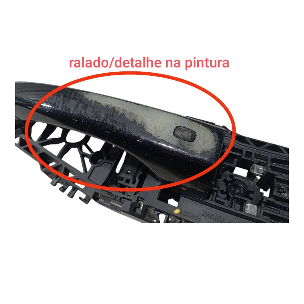 Maçaneta Ext Porta Dianteira Esq Ram Rampage 2023 2025 V659 Preto Dianteira