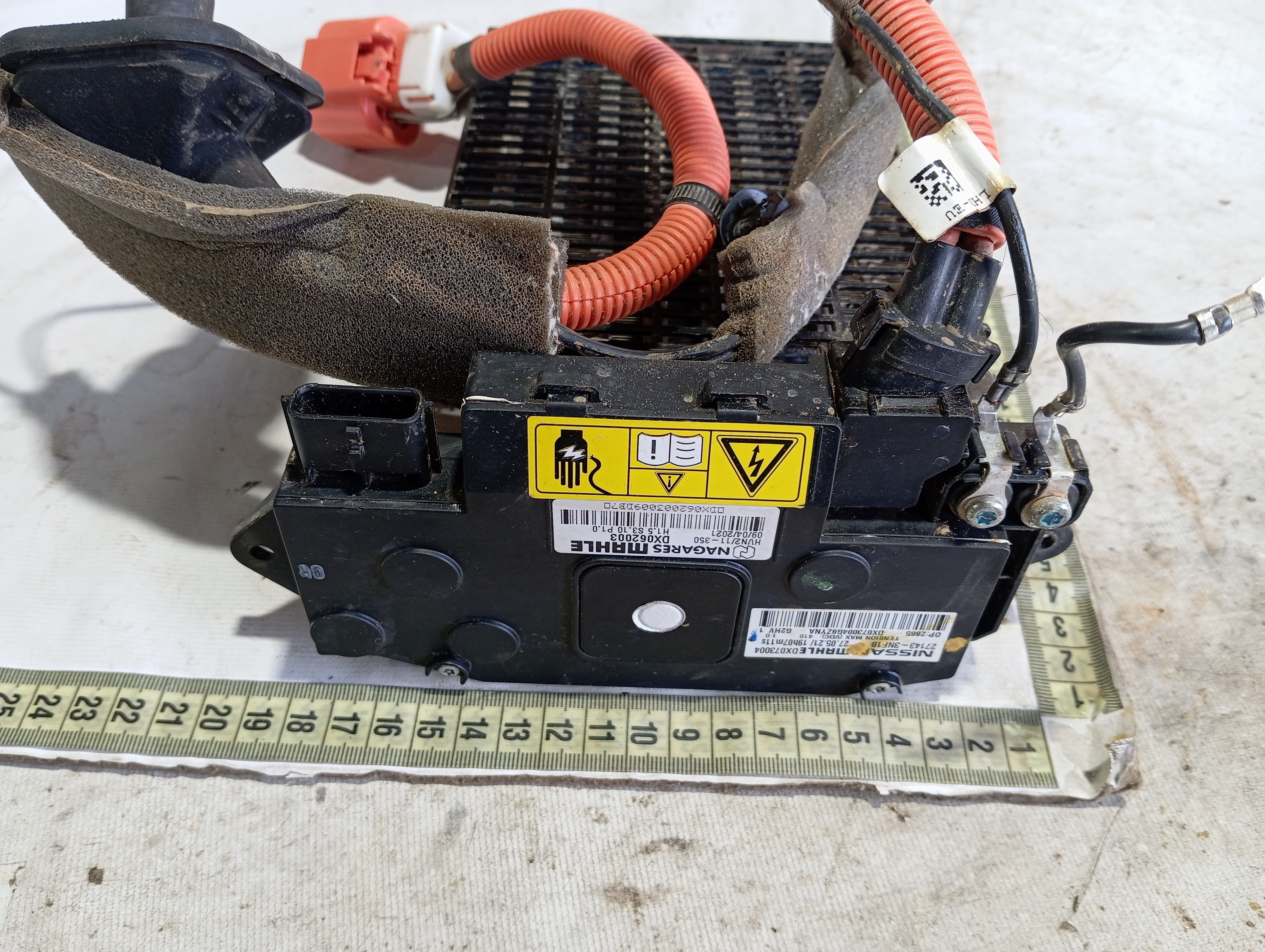 Resistência Ar Condicionado Nissan Leaf 2022 V589 8