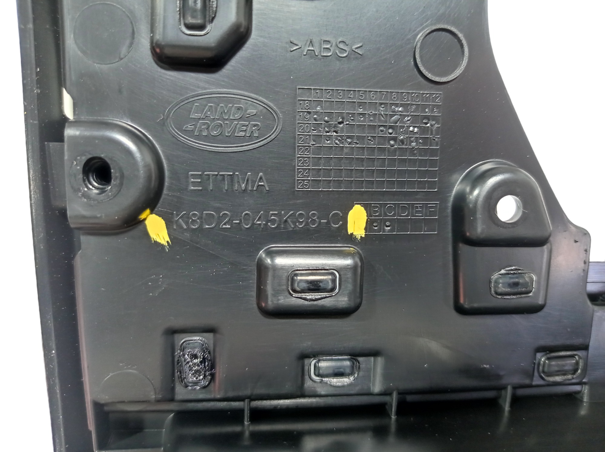 Porta Copos Console Range Rover Evoque 2022 V572 7