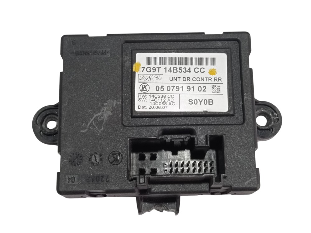 Módulo Conforto Traseiro Esquerdo Volvo Xc70 2007 2