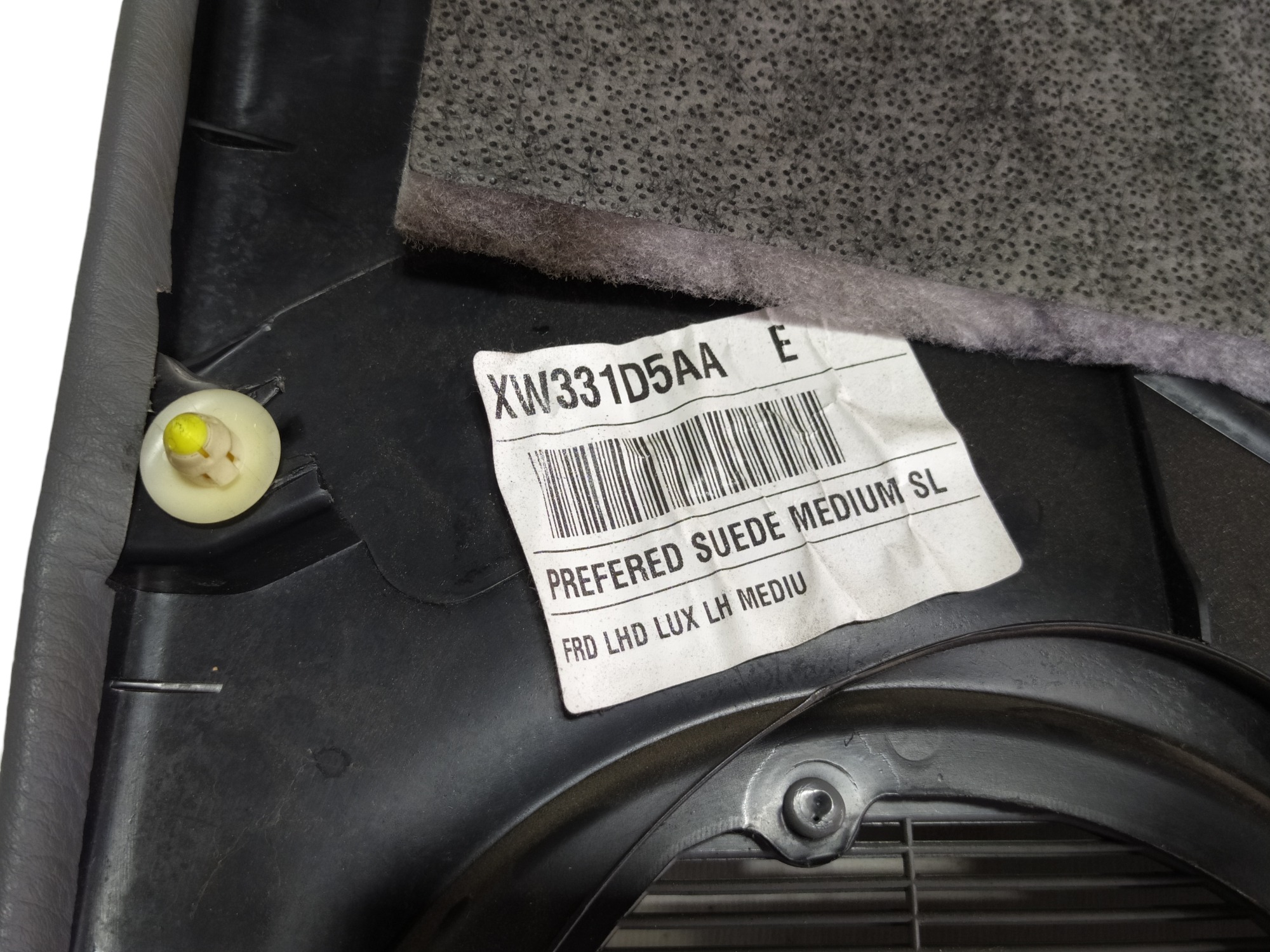 Forro Porta Dianteira Esquerda Grand Caravan 2005 V586 Cinza 5