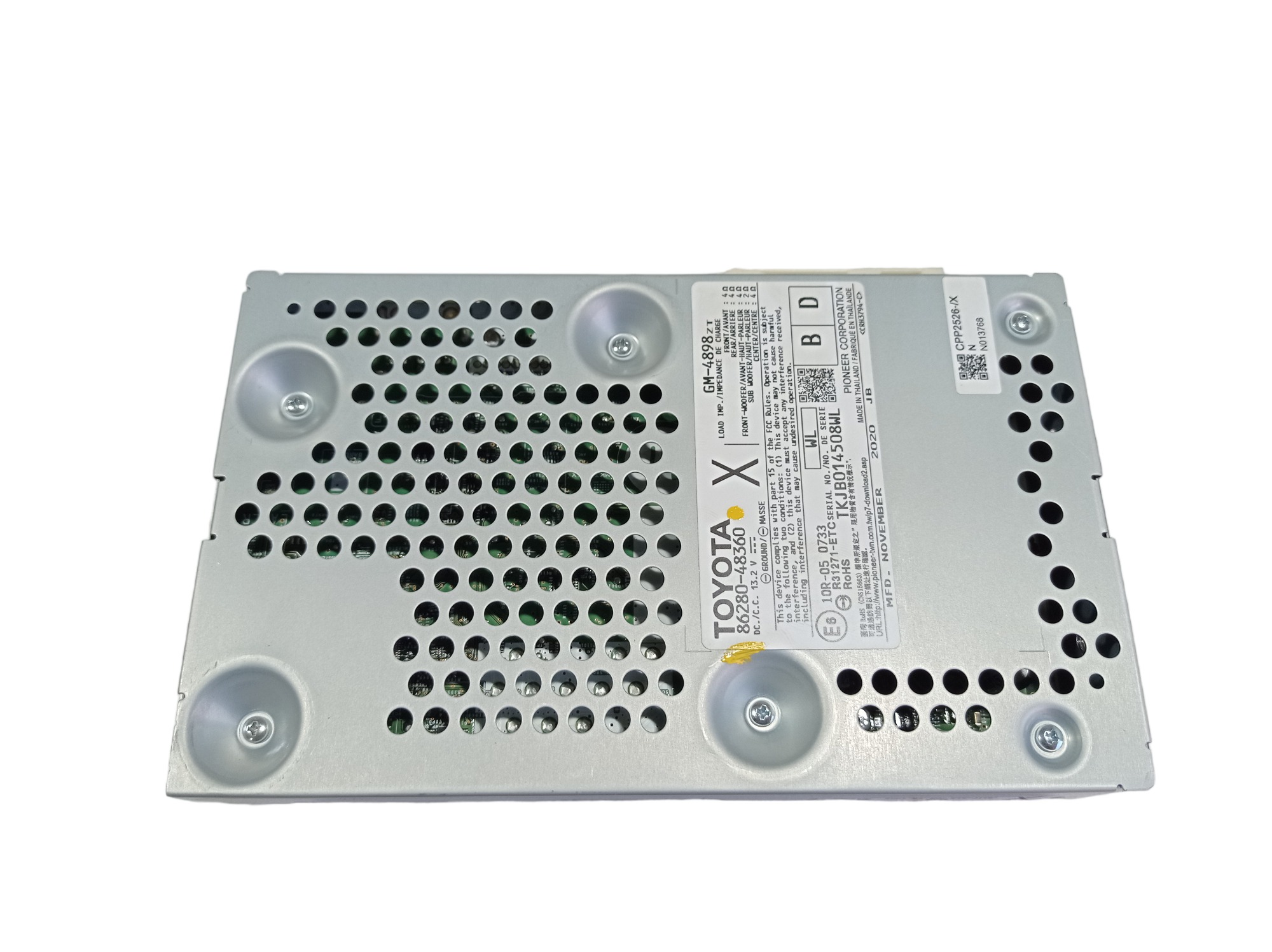 Amplificador De Som Lexus Rx 450hl 2021 86280-48360 V576 7
