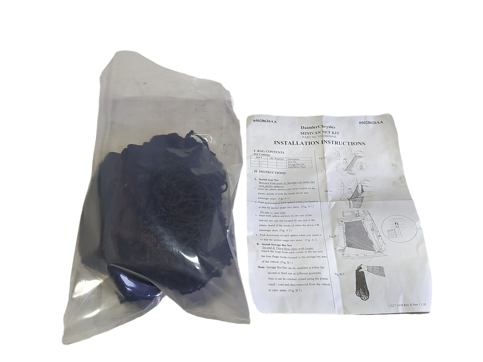 Kit Rede Chrysler Grand Caravan Limited 3.3 V6 2005 V586 3